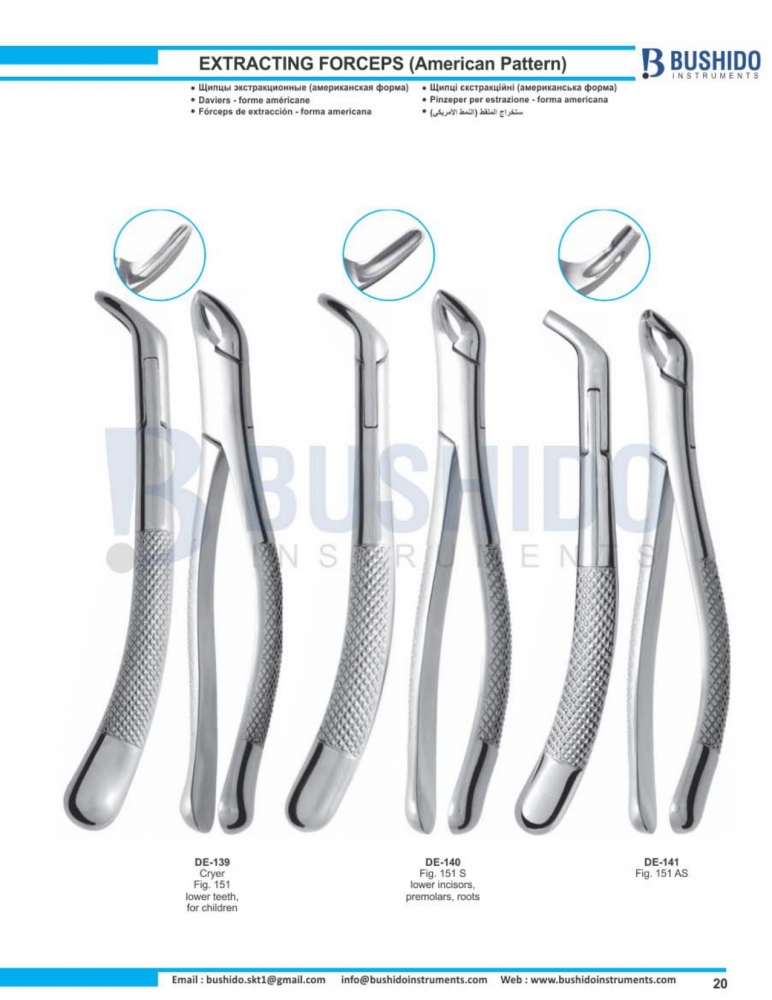 Extracting Forceps(American Pa